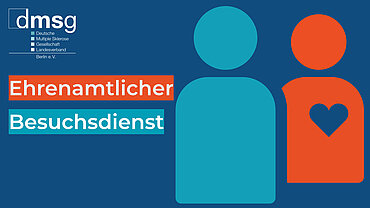 Besuchsdienst Zwei stilisierte Menschen.